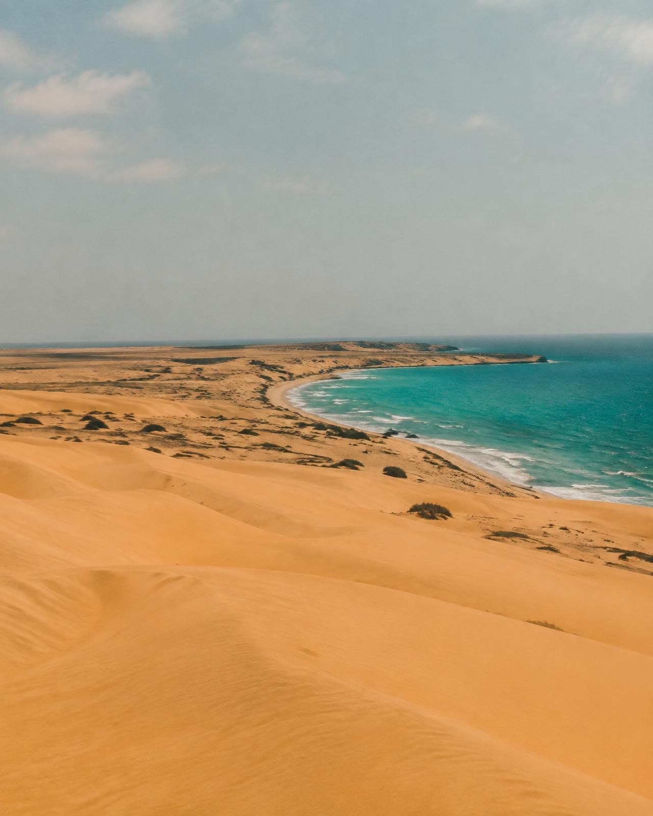 Desert dunes of La Guajira